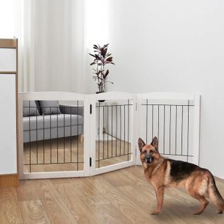 No. 9 - ZJSF Freestanding Foldable Dog Gate - 1