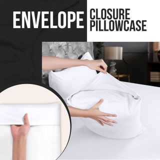 No. 8 - Utopia Bedding Queen Pillowcases - 3