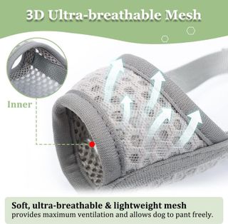 No. 9 - Soft Mesh Dog Muzzle - 2