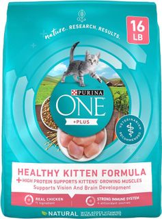 No. 9 - Purina ONE High Protein, Natural Dry Kitten Food - 1