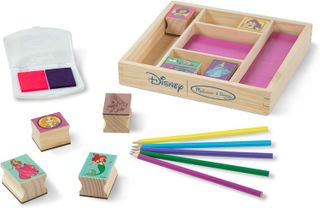 No. 2 - Melissa & Doug Wooden Stamp Set Disney Princesses - 1