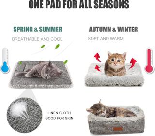 No. 7 - HDLKRR Cat Bed Small Dog Bed - 2