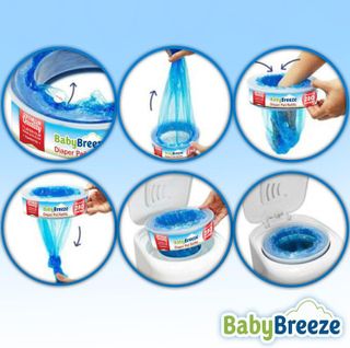 No. 4 - BabyBreeze Diaper Pail Refill Bags - 5