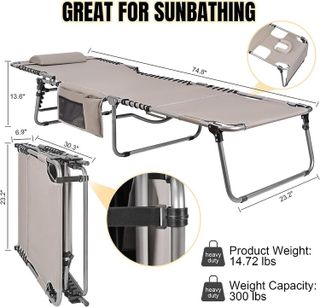 No. 2 - Minndudu Heavy Duty Tanning Chair - 2