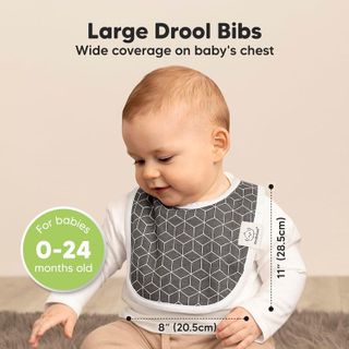 No. 4 - 8-Pack Organic Baby Bibs - 2