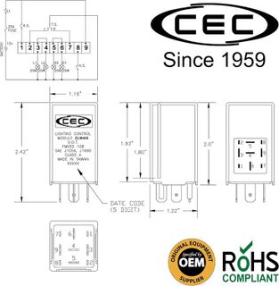 No. 6 - Daytime Running Lamp Module - 2