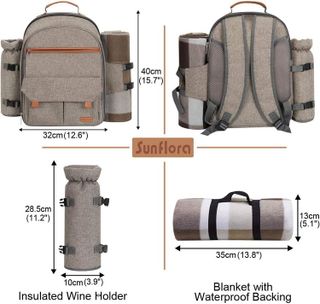 No. 1 - Sunflora Picnic Backpack - 4