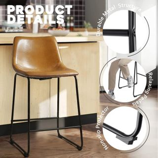 No. 3 - Waleaf 26-Inch Bar Stools - 3