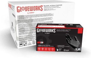 No. 9 - GLOVEWORKS Industrial Black Nitrile Gloves - 1