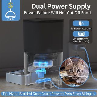 No. 7 - PAPIFEED Smart Automatic Cat Feeder - 5