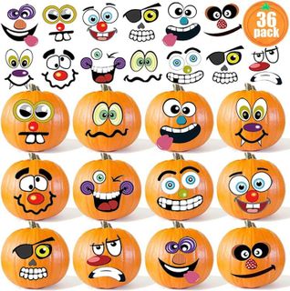 No. 4 - Kockuu Pumpkin Stickers - 1