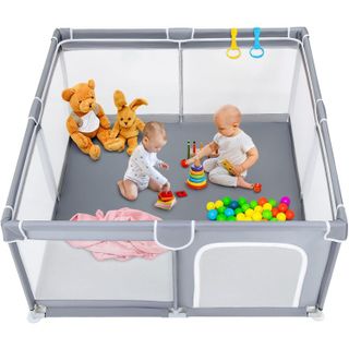 No. 1 - TODALE Baby Playpen for Toddlers - 1