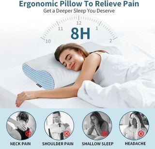 No. 4 - Bespillow Memory Foam Neck Pillow - 3