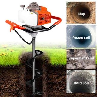 No. 6 - DC HOUSE 63CC Heavy Duty Gas Powered Auger Post Hole Digger - 4