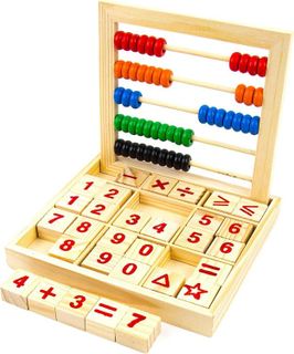 No. 7 - Toysery 2-in-1 Abacus Study Blocks - 1