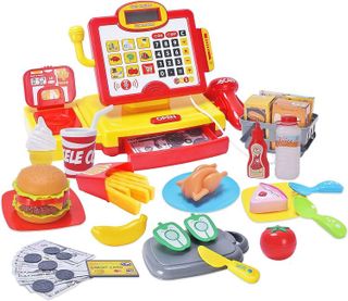 No. 7 - FS Toys Pretend Play Calculator Cash Register - 1