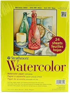 No. 9 - Strathmore 300 Series Watercolor Paper Pad - 2