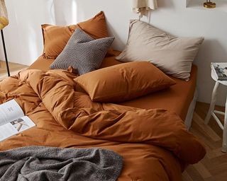 No. 6 - Omelas Caramel Pumpkin Duvet Cover - 4