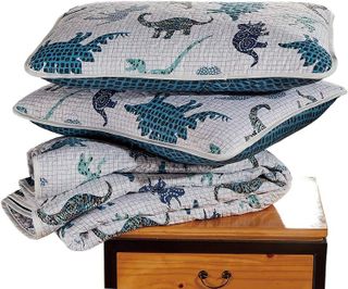 No. 8 - Full/Queen Dinosaur Kingdom Bedding Set - 3