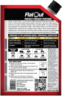 No. 8 - FlatOut Tire Sealant Outdoor Power Equipment Formula - 3