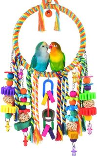 Top 10 Bird Swing Toys You Need for Your Feathered Friends- 4