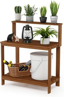 No. 10 - Tioman Outdoor Hardwood Potting Bench - 5