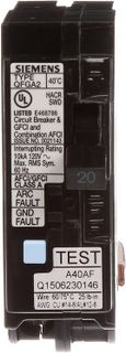 No. 8 - Siemens Q120DF 20-Amp Afci/Gfci Dual Function Circuit Breaker - 2