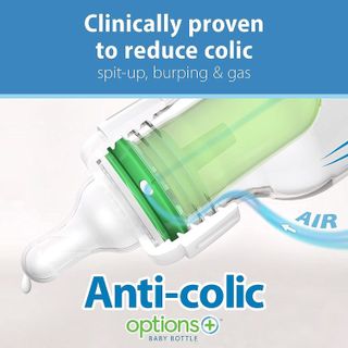 No. 1 - Dr. Brown's Natural Flow Anti-Colic Options+ Narrow Baby Bottles - 3