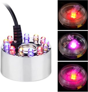 No. 5 - AGPTEK Pond Garden Indoor Outdoor Fountain Accessories Fog Machine Atomizer Air Humidifier - 4