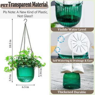 No. 2 - Melphoe Hanging Planters - 5