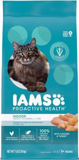 No. 8 - IAMS Proactive Health Adult Indoor Weight Control & Hairball Care Dry Cat Food - 1