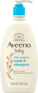 No. 10 - Aveeno Baby Daily Moisture 2-in-1 Bath Wash & Shampoo - 1