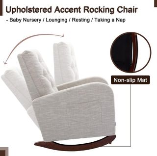 No. 7 - Modern Accent Rocking Chair - 4