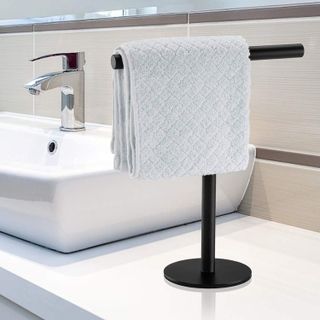 No. 7 - Pynsseu Bath Hand Towel Holder Standing - 5