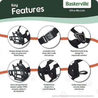 No. 1 - BASKERVILLE Ultra Dog Muzzle - 5