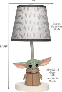 No. 5 - Baby Yoda Nursery Lamp - 3