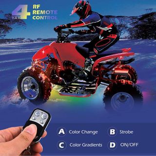 No. 10 - SHINIGHT 8 Pcs Motorcycle LED Light Kits - 4