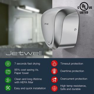 No. 10 - JETWELL Hand Dryer - 5