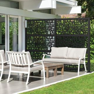 No. 2 - Barrette Outdoor Living Decorative Screen Panel - 4