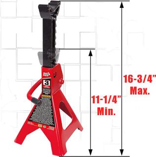 No. 1 - BIG RED T43202 Torin Heavy Duty Steel Jack Stands - 2