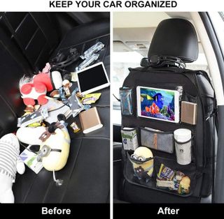 No. 6 - ONE PIX Backseat Car Organizer Mats - 4