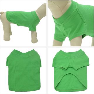 No. 4 - Lovelonglong Pet Clothing Dog Costumes Basic Blank T-Shirt Tee Shirts - 3
