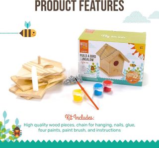 No. 5 - Build a Bird Bungalow Wood Craft Kit - 3