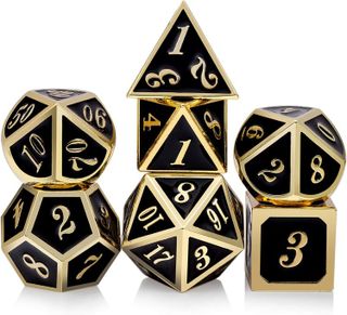 No. 4 - DNDND Metal Dice Set D&D - 1