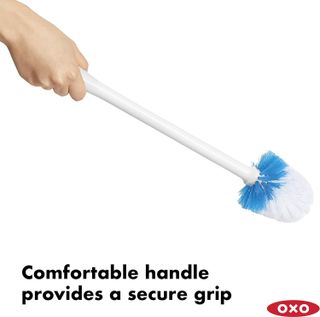 No. 9 - OXO Good Grips Compact Toilet Brush & Canister - 5