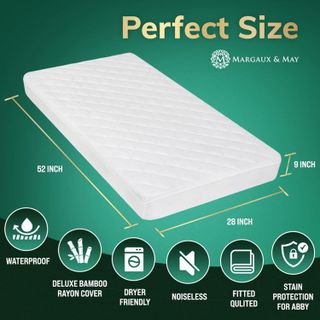 No. 5 - Crib Mattress Protector Pad - 4