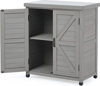 No. 7 - Outdoor Storage Cabinet & Potting Bench Table - 1