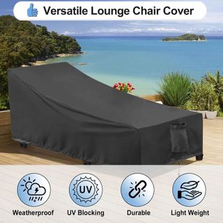 No. 3 - OutdoorLines Outdoor Waterproof Patio Chaise Lounge Chair Cover - 4