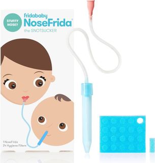 No. 1 - Frida Baby Nasal Aspirator NoseFrida the Snotsucker with 24 Extra Hygiene Filters - 1