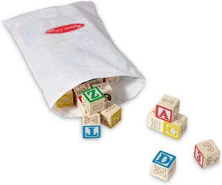 No. 7 - Deluxe Wooden ABC/123 Blocks Set - 4